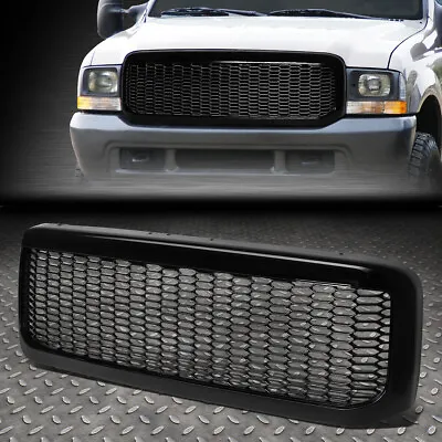 [honeycomb Mesh]for 99-04 Ford F250-f550 Super Duty Front Bumper Grille Black • $78.88