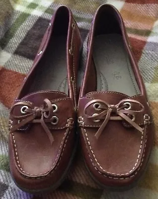 £19.99 • Buy ✿●⊱Ƹ̵̡Ӝ̵̨̄Ʒ⊰● M&S Footglove Loafer Moccasin Shoes Size 6 Wide Tan ●⊱Ƹ̵̡Ӝ̵̨̄Ʒ⊰●✿