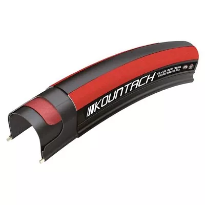 Kenda Kountach Road Bike Tire 700x 23c Clincher Black/Red Black Triathlon TT • $34.95