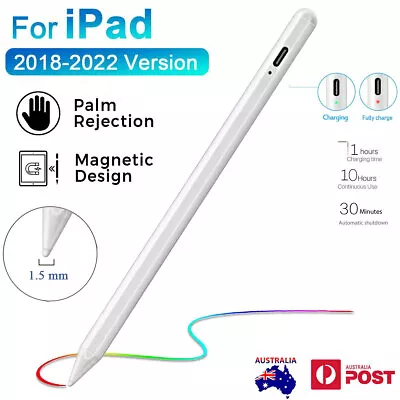 Stylus Pencil For Apple IPad 10/9/8/7/6th GeniPad Pro 11/12.9 Mini 6/5Air 5/4 • $29.60