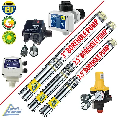 £155.42 • Buy Borehole Pump Deep Well Water Pressure Booster Automatic Switch Jet Pump Control