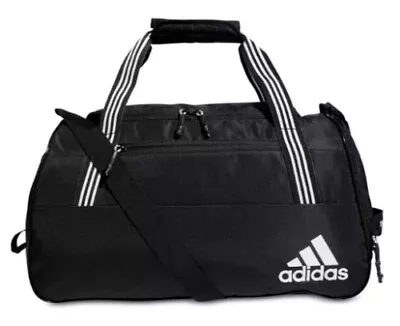 $19.98 • Buy Adidas 200239 Squad Duffel Bag - Black/White New With Tag