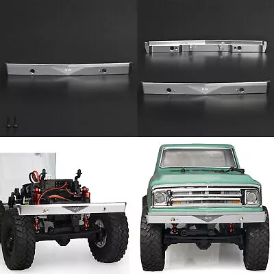 Protection Metal Aluminum Front Bumper For Axial SCX24 C10 RC Car Body Shell HY • $32.64