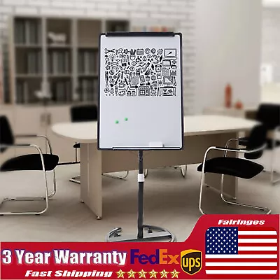 28 X 40 Inch Dry Erase Board With Stand Mobile Whiteboard Magnetic Office Home • $109.25