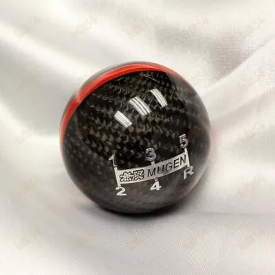 5 Speed Carbon JDM Mugen Shift Knob For Type R FN2 FD2 AP1 DC5 DC2 EG6 EK4 EP3 • $26.78