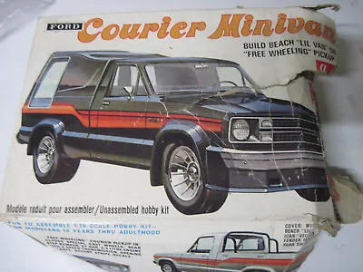 Rare   AMT    1/25  Ford Courier Minivan Pickup Truck     Model  Kit   #2701 • $24.99
