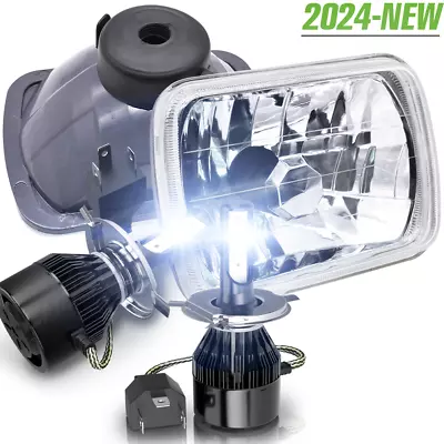 H6054 7x6  Led Headlight Hi-Lo For Chevy C1500 C2500 C3500 Suburban Pickup Truck • $89.99