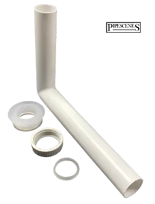 £9.85 • Buy Ideal Standard Toilet Flush Pipe Kit SV90567 - 40mm Both Ends Nuts & Washers Inc