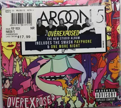 Maroon 5 Overexposed [new Cd] Sealed Digipak {pa} 94 • $13.99