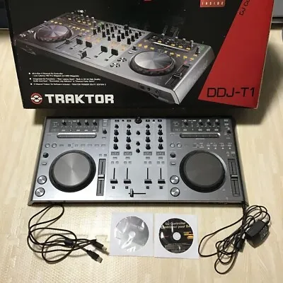 Pioneer DDJ-T1 DJ Controller TRAKTOR 4-Channel 4-Deck 4ch USB DDJT1 From Japan • $395