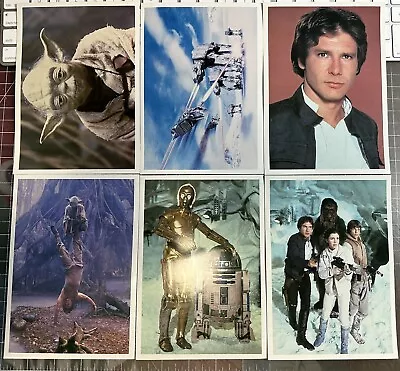 Topps: 6x Star Wars: Empire Strikes Back GIANT 5”x7” Trading Cards! Series 2! • $10.59