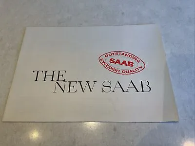 1965 SAAB 95 DEALERSHIP BROCHURE 5 7/8  X 8 1/4  Fold Out Flyer • $15