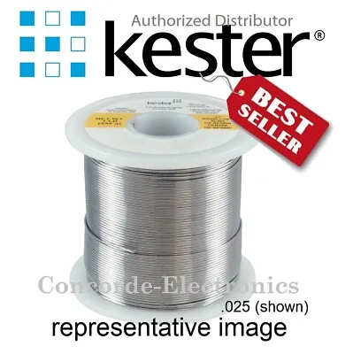 Kester Solder 24-6040-0027 / #44-Rosin / Sn60b40 (60-40) / .031  / 3% /New • $39