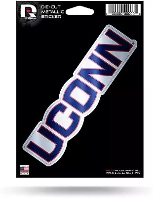 University Of Connecticut Huskies UCONN 5 Inch Sticker Decal Metallic Shimmer... • $13.79
