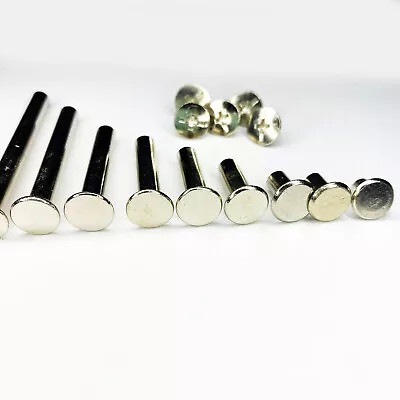 £26.49 • Buy 5mm CHICAGO SCREWS  BOOK BINDING NICKEL PLATED *10 SIZES*