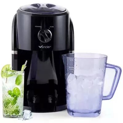 Ice Crusher Slush Machine Electric Crushed Ice Maker For Slushies Cocktails • £24.99