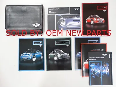 2007 Mini Cooper / Convertible Owners Manual Set Portfolio With Case Oem • $39.99