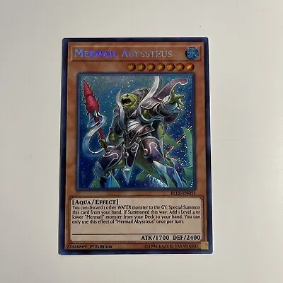 Yu-Gi-Oh! TCG Mermail Abyssteus Battles Of Legend: Light's Revenge BLLR-EN051... • $3