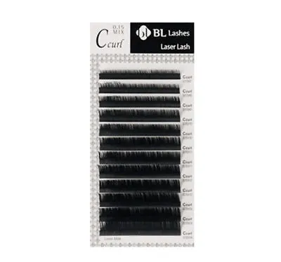 Eyelash Extensions BL Lashes Mink C Curl .20mm  Signature Blink  • $11.99