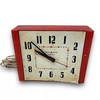 1950's Vintage GE Electric Clock 2H38 Works General Electric • $26.99