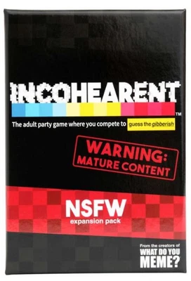 $31.30 • Buy Incohearent NSFW Expansion Pack - What Do You Meme