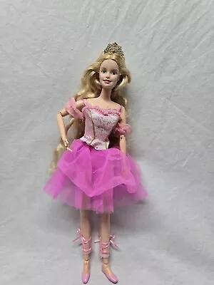 2001 Barbie In The Nutcracker The Sugarplum Princess Clara Doll-MISSING FINGER • $54.87