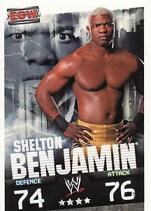£0.99 • Buy WWE Slam Attax Evolution - Shelton Benjamin ECW Card