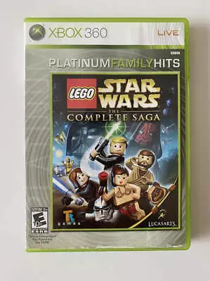 LEGO Star Wars The Complete Saga Xbox 360 AC NTSC-U/C (US/Canada) • $17.50