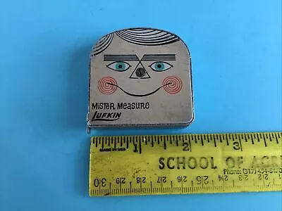 Vintage Mister Measure Lufkin  Measuring Tape USA Made 10 Foot Retractable Rule • $58.50