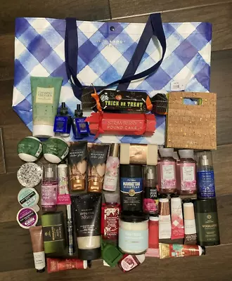 Lot Of Bath & Body Works Shower Gel Cream Candle Mist Wallflowers & More • $40.99