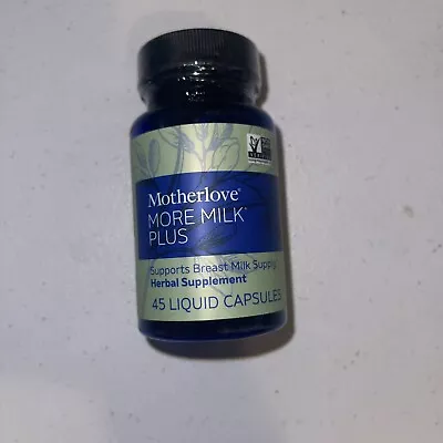 New Motherlove More Milk Plus Supports Lactation 45 Liquid Capsules Exp10／2026 • $9.99