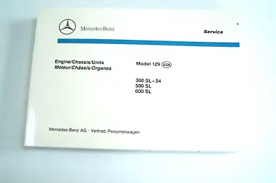 Mercedes  SL300 SL500 SL600 500 600 SL Chassis Parts Catalog Manual W129 1995 • $109.99