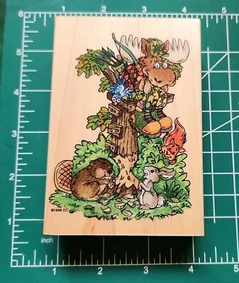 Stampendous Rubber Stamp Moose Creek- Ya Snooze Ya Loose Fathers Day!   NEW B9 • $12.99