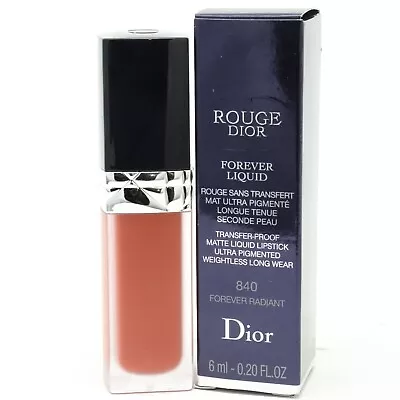 Dior Rouge Dior Forever Liquid Lipstick 840 Forever Radiant 0.20 Oz Brand NEW!!! • $24.99