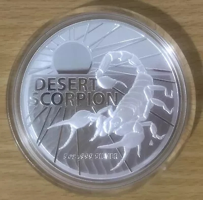 Australia 2023 $5 Desert Scorpion 5oz .999 Silver Bullion Coin RAM • $389