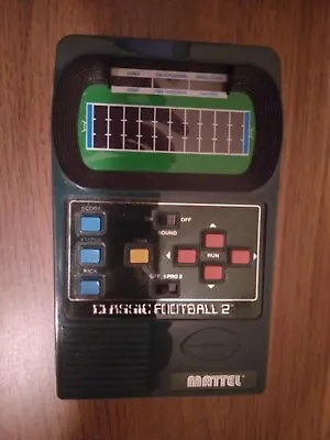 Mattel Classic 2002 Football 2 Handheld Electronic Video Game  • $140