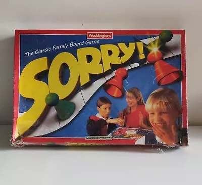 SORRY ! Waddingtons Vintage The Classic Family Board Game Sealed • £48.65