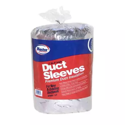 Master Flow 6 In. Dia R-6 Ductwork Insulation Sleeve • $22.48