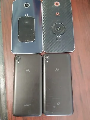 Lot Of 4 Hybrid Model  Motorola Moto  For Parts • $39