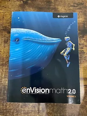 Envision Math 2017 Student Edition Grade 5 Volume 2 By Scott Foresman (2015) • $19.99