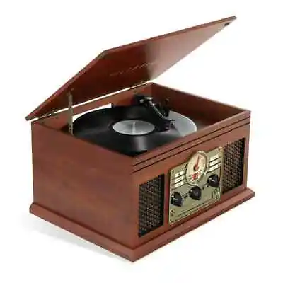 Victrola The Hawthorne Music Center Record Player & Bluetooth Speakers NEW • $74.99