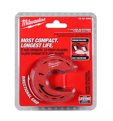 Milwaukee 48-22-4262 1  Close Quarters Tubing Cutter • $34.55