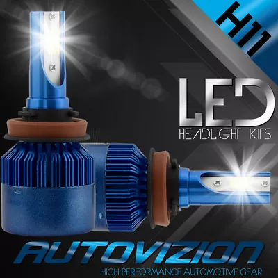 H9 H11 H8 388W 38800LM Car LED Headlight Bulbs Cree COB Kit 6500K White • $19.39