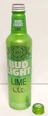 $9.99 • Buy BUD LIGHT LIME Aluminum Beer Bottle #503778 BREWED WITH REAL LIME PEELS - ERROR
