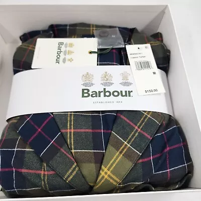 Barbour Laith Tartan Pajamas Set Men's M Classic Tartan Embroidered Logo L/S~ • $57.06