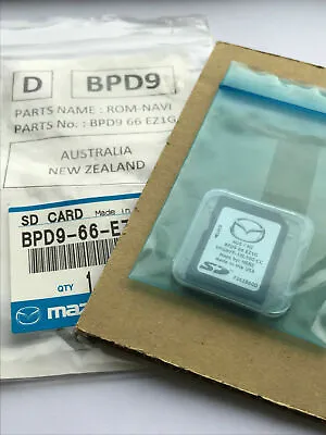 Genuine Mazda 2 Mazda 3 Mazda 6 CX-3 CX-5 Navigation SD Card BPD966EZ1N AUS / NZ • $192.50