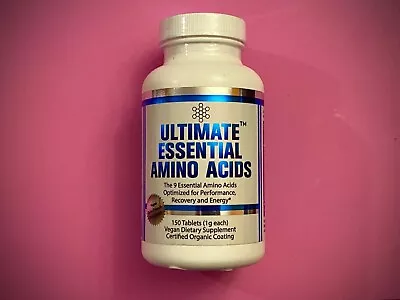 Ultimate Essential Amino Acids Supplement - 150 Easy-to-Swallow Coated Tablets • $6.99