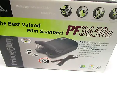 Pacific Image Electronics Prime Film Series Film Slides Scanner PF3650U USB • $44.99