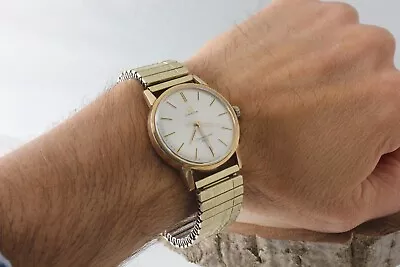 Unique Gold Omega Seamaster 600 Vintage Watch In Great Condition! Works Great! • $1990