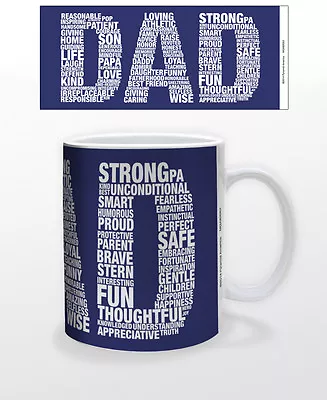 Dad Collage 11 Oz Coffee Mug Tea Cup Parent Fathers Day Unconditional Role Model • £18.99